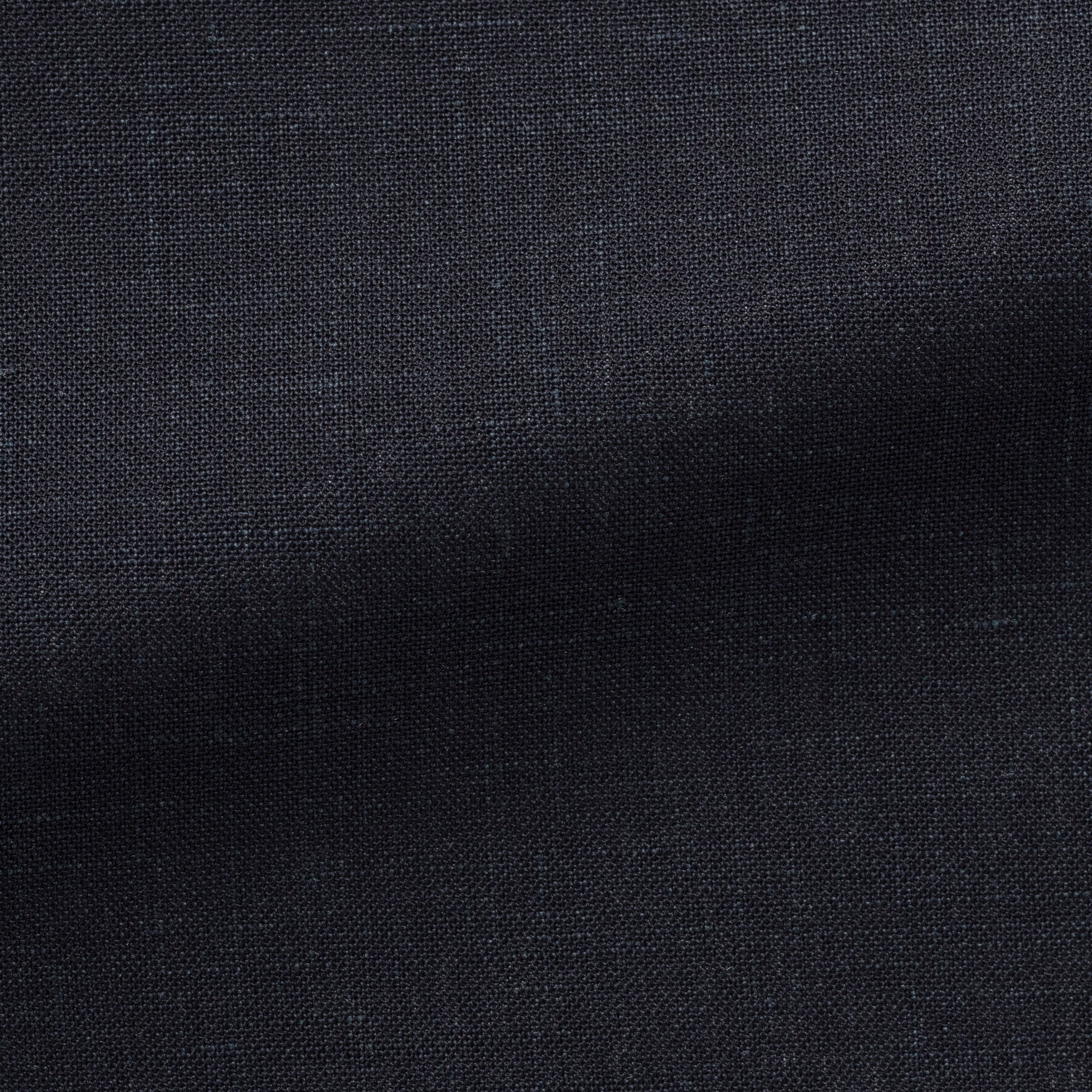 Midnight Blue Wool Silk Linen Tropical Suit