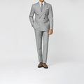 Smoke Grey Mélange S130 Wool Twill Suit