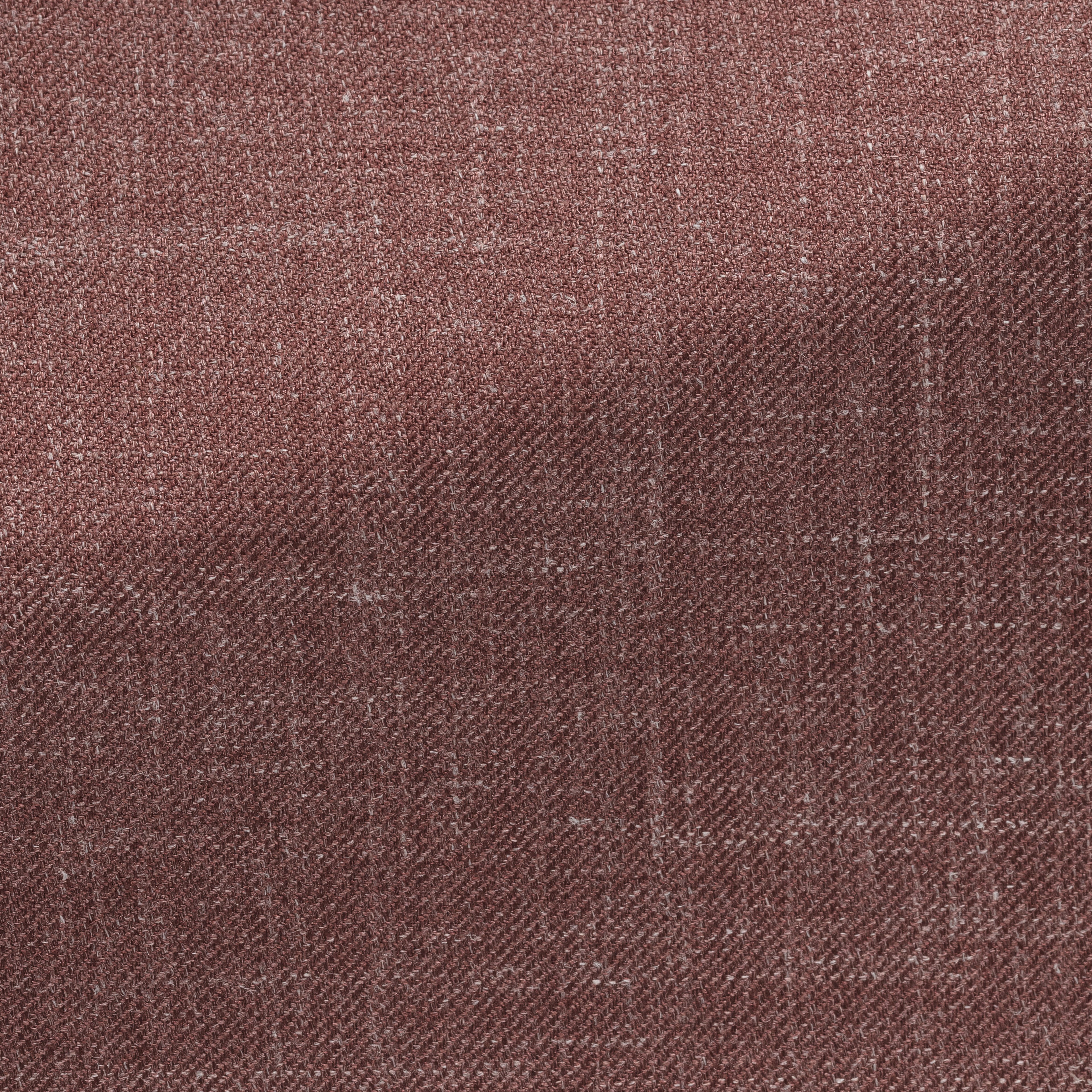 Dusty Red Mélange Wool Silk Linen Twill Blazer