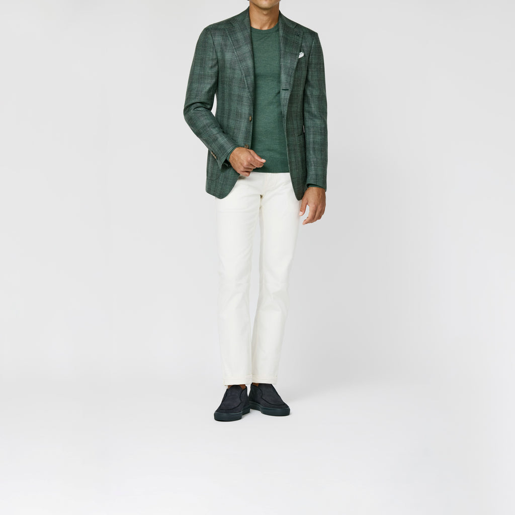 Mixed Green Glencheck Blazer