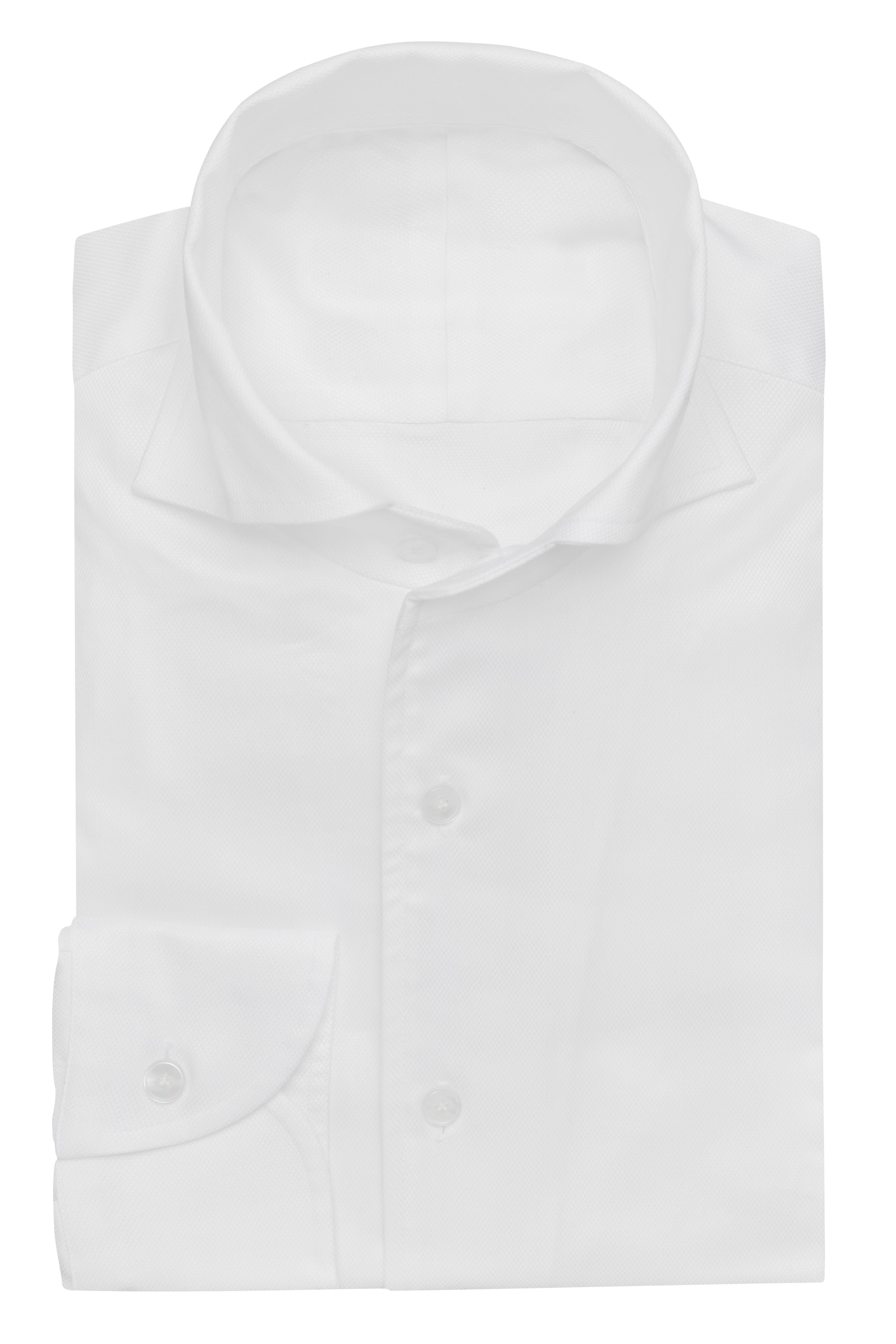 Natural Stretch Cotton Dobby Shirt