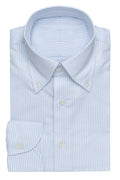 Natural Stretch Cotton Oxford Stripe Shirt