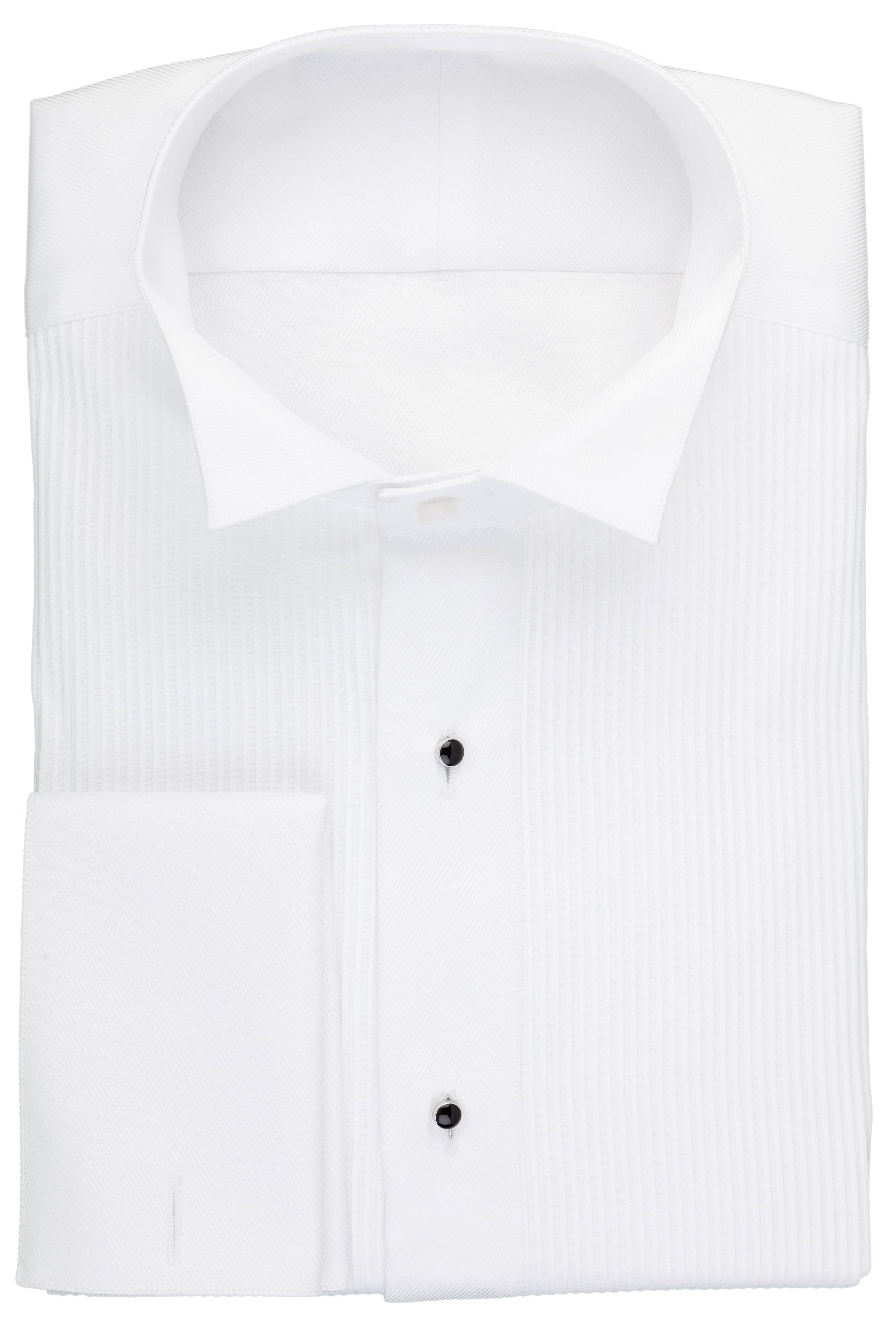 Pleated Tuxedo Shirt