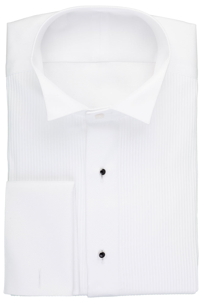Pleated Tuxedo Shirt